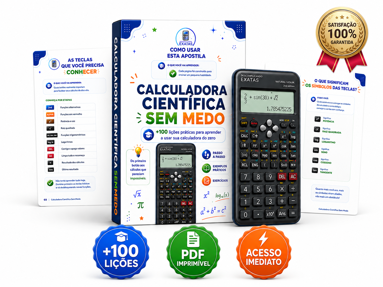 Material principal Calculadora Científica Sem Medo
